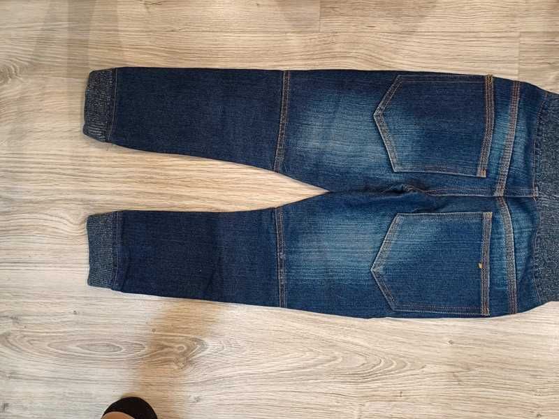 Spodnie dla chłopca mięki jeans rozmiar 116