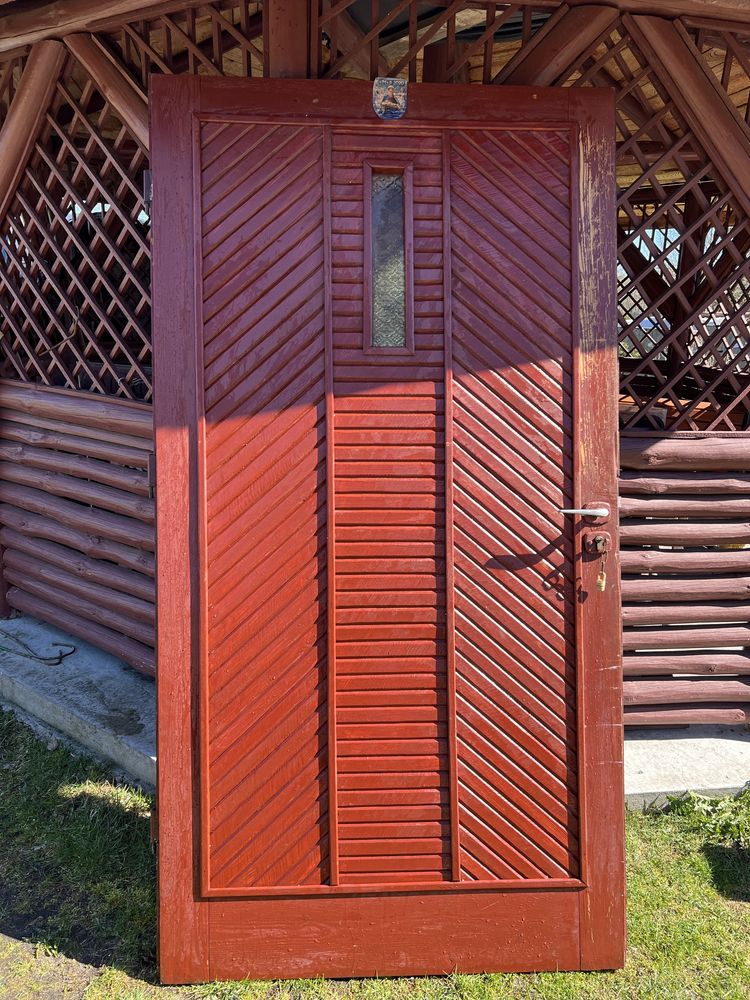 Drzwi drewniane 100 cm