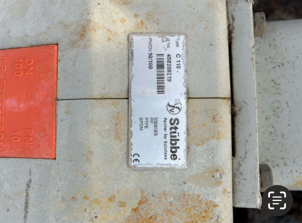PVDF d50-80. Шаровые краны из ПВДФ с муфтами. FPM Кислотка .