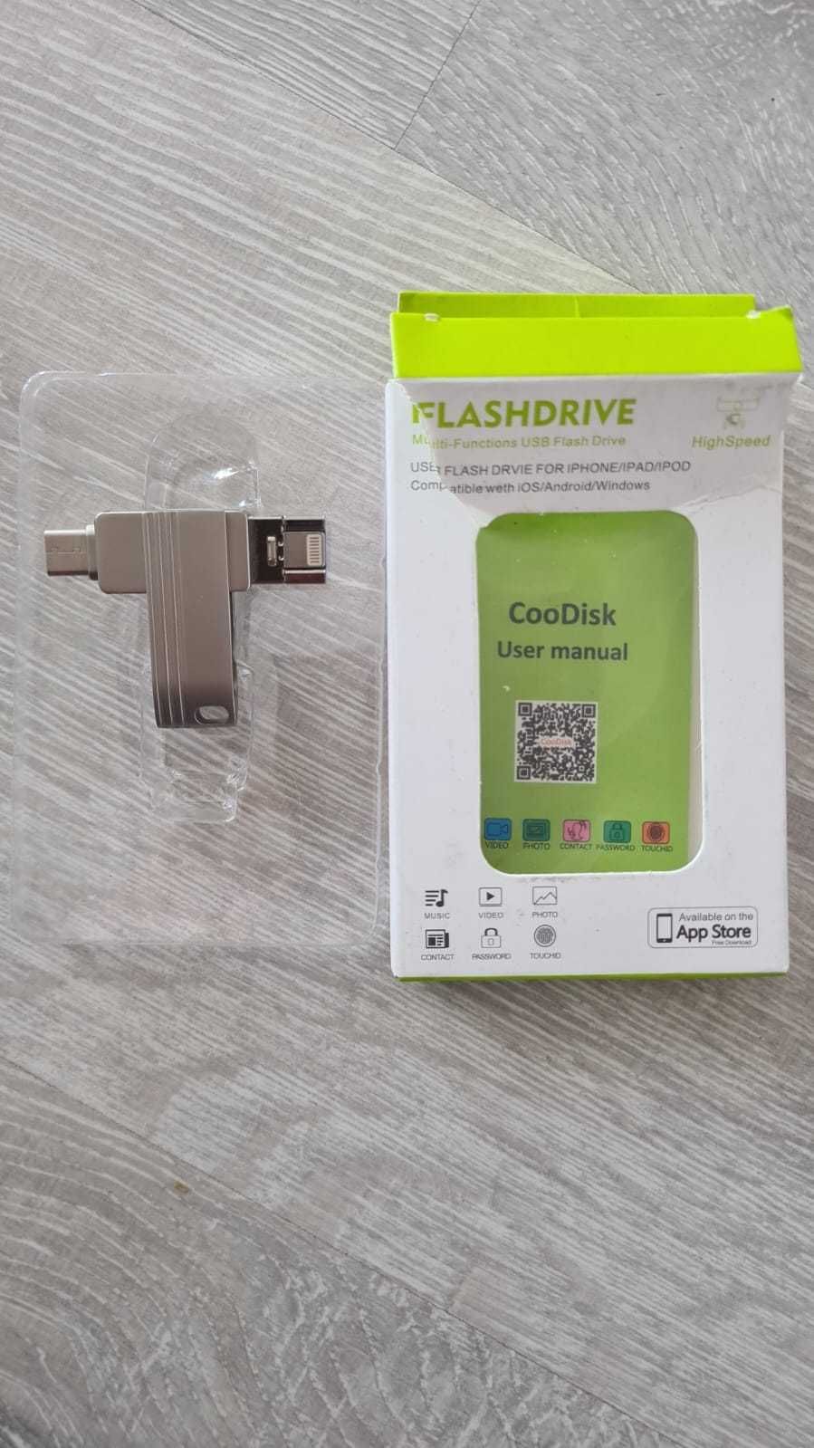 Pendrive pamięć 512GB 3w1 USB C USB Iphone SPP747