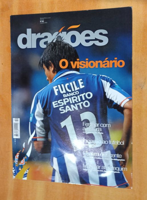 Revista Futebol Dragões Nº 265 de 2007 - Fucile - O Visionário