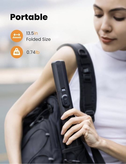 ANXRE 71"/180 см штатив для телефону, монопод, висувна селфі-палиця NT