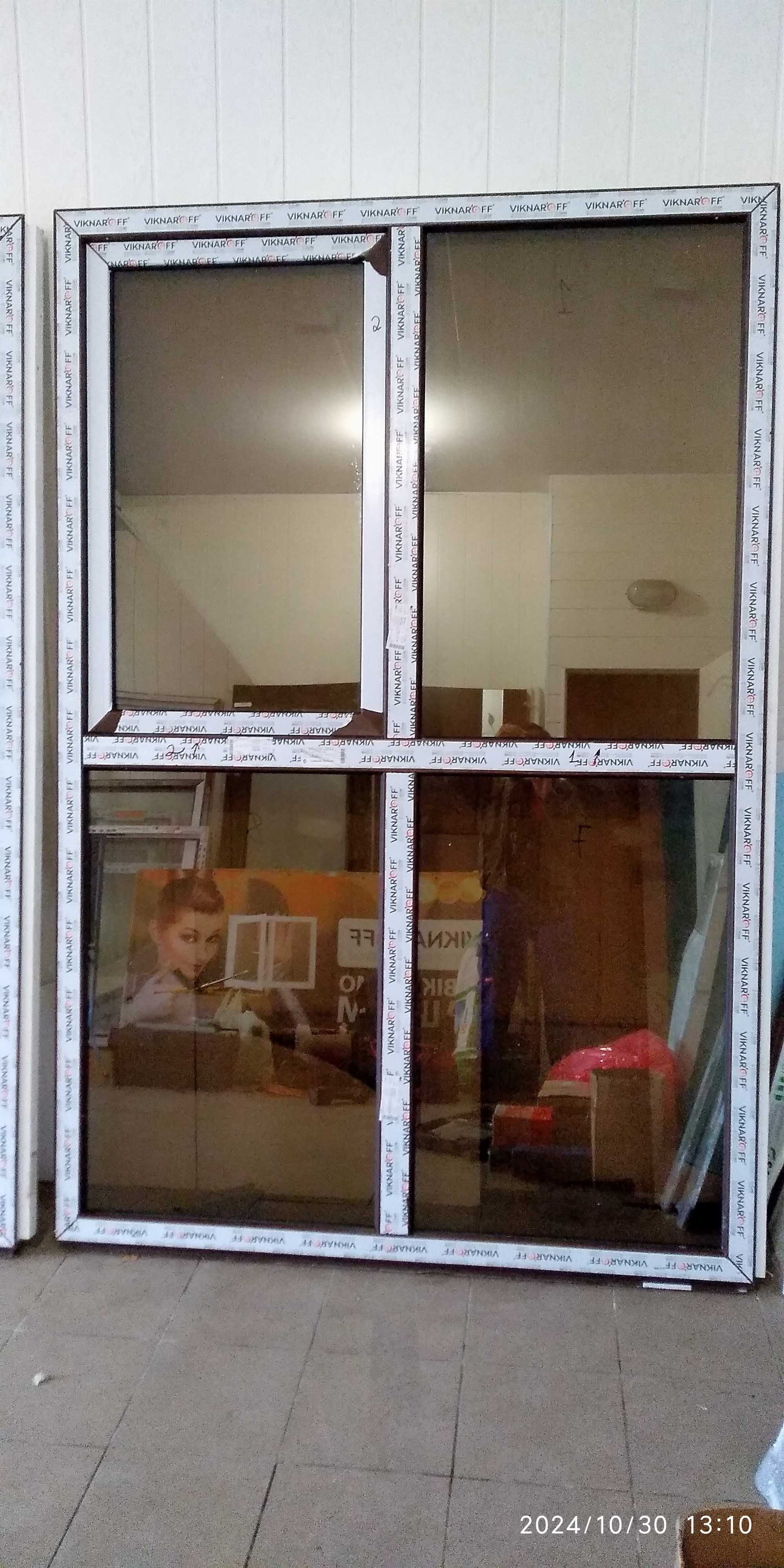 Продаються НОВІ металопластикові конструкції для лоджії, балкону і т.д