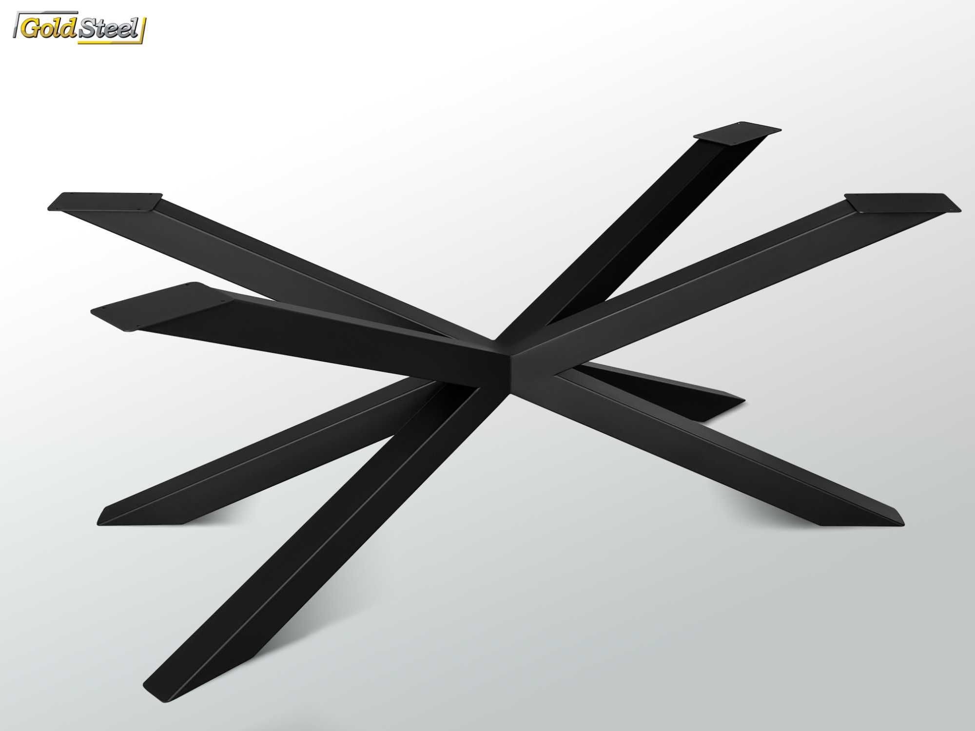 Nogi do stołu - stół pająk podstawa metalowa loft stelaż noga 170x80cm
