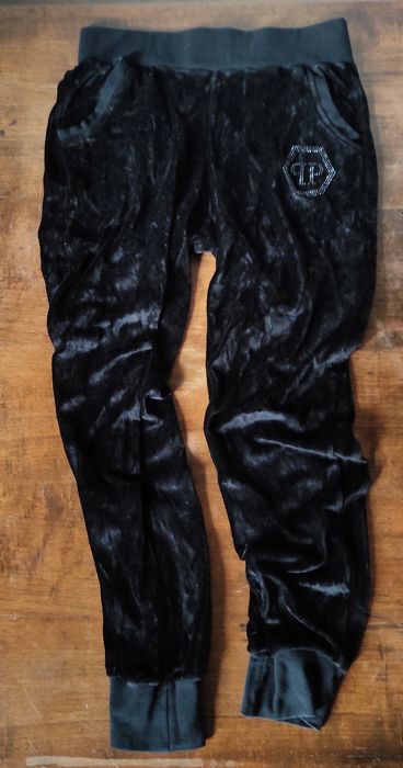 Damskie Spodnie Philipp Plein czarne