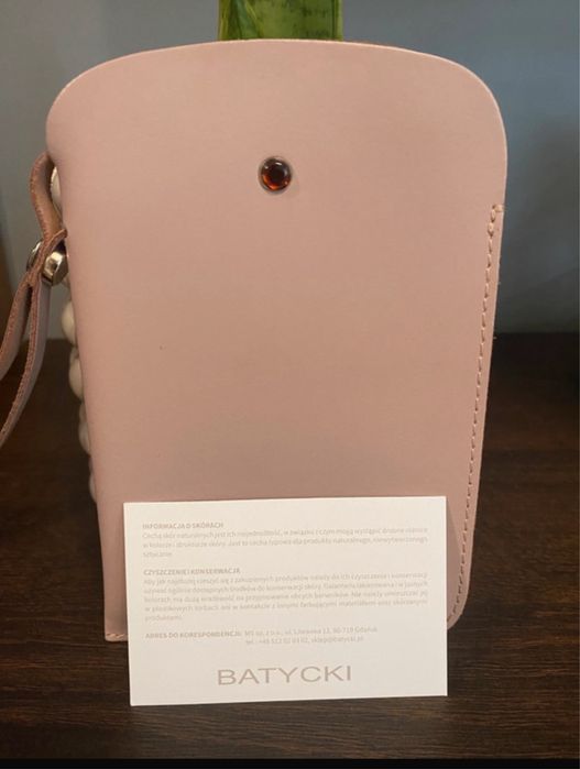 Skórzane etui na telefon - Batycki