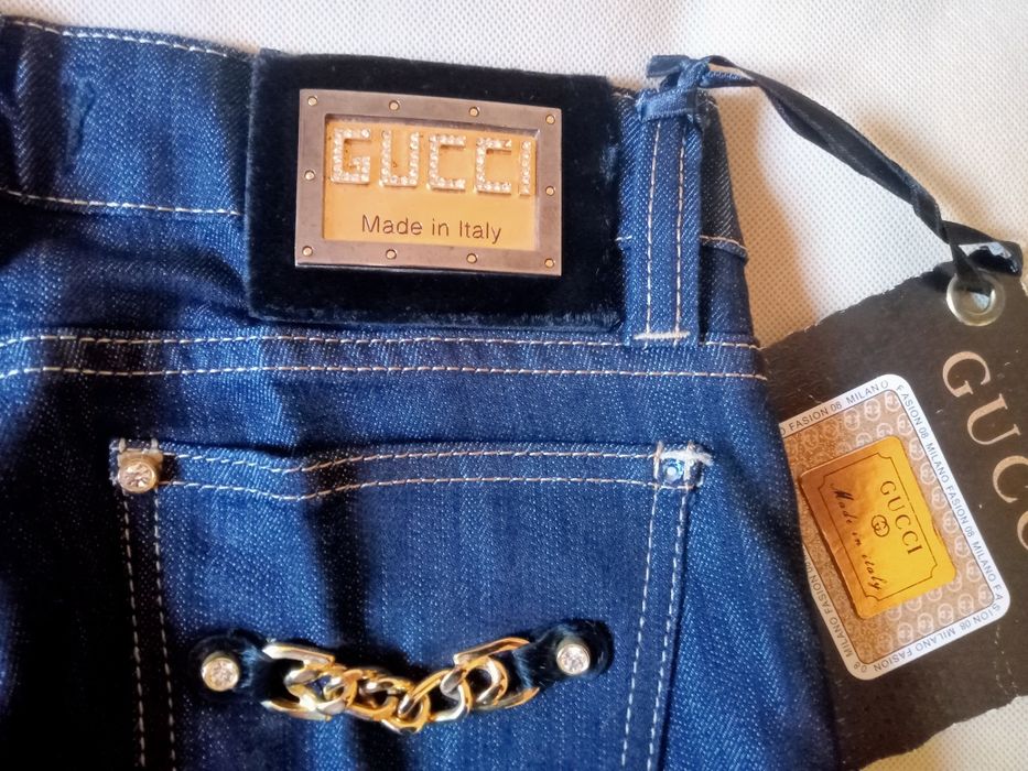 Джинсы  gucci и dolce & gabbana