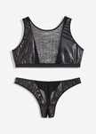 Venus erotyczny biustonosz bustier + stringi koronkowe ouvert ^44/46