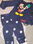 Piżama świąteczna Mickey Mouse Miki Sinsay r. 74