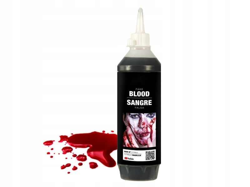Sztuczna krew 450 ml Wampira fake blood FX haloween