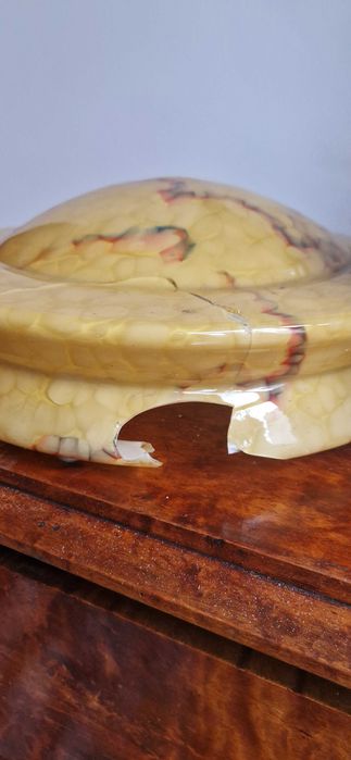 Ampla klosz marmurek plafon dekor antyk dekor design art deco