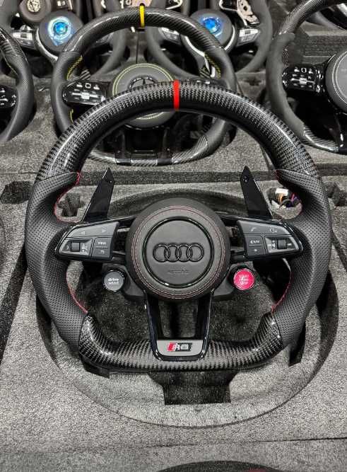 Volante Audi A3 8V A4 B8 TT 8J Q3 Q5 (S-Line / RS) Estilo R8