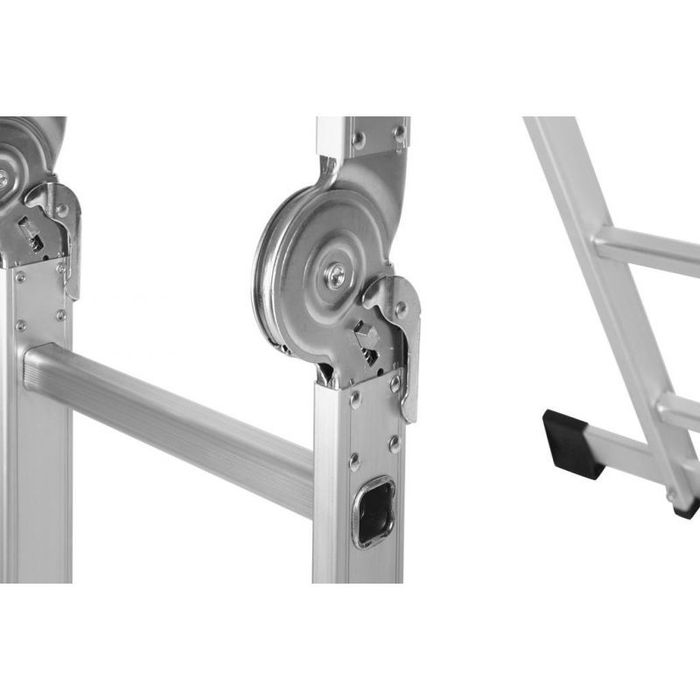 Драбина для дому 346см Лестница металлическая Раздвижная лестница