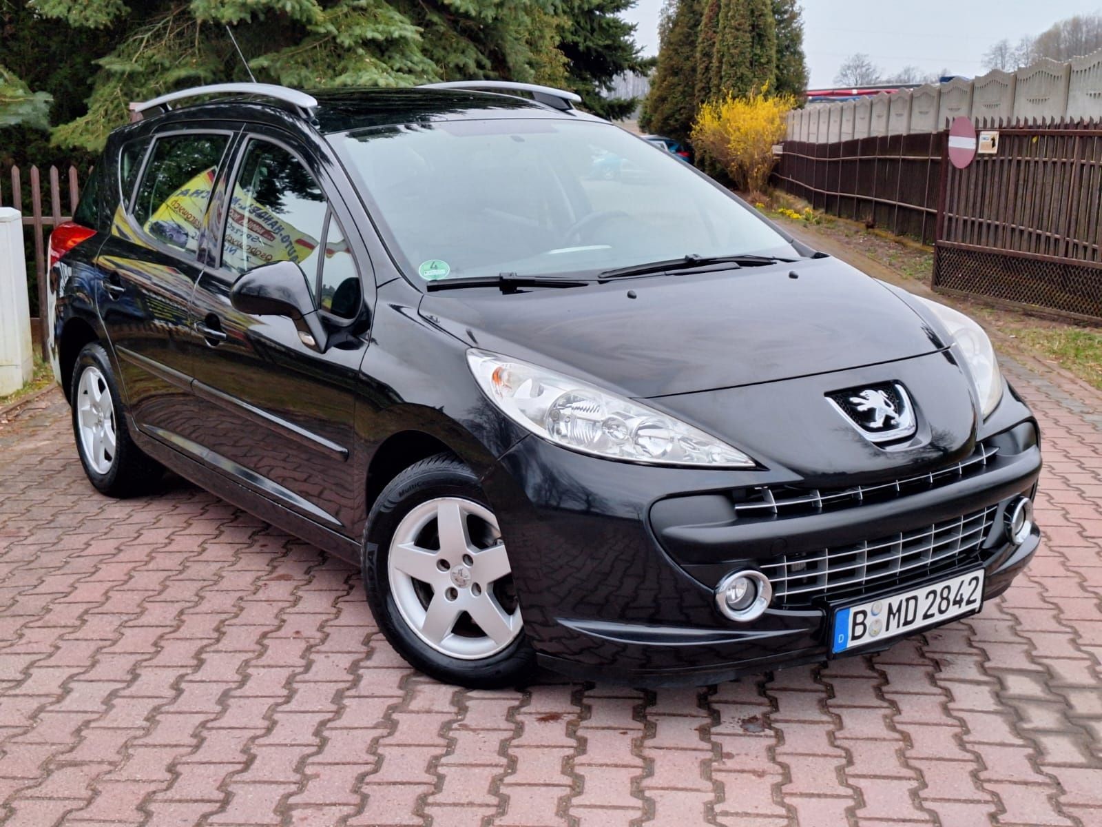 Peugot*207*Czarny*150tyskm*Niemcy