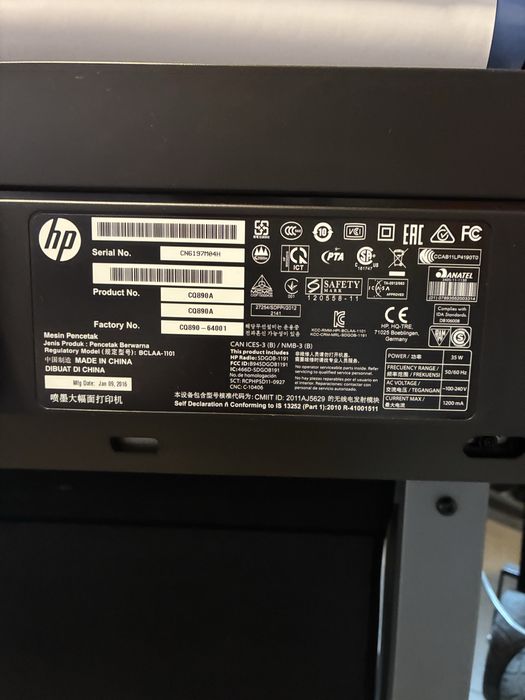 Ploter HP  Designjet T 520