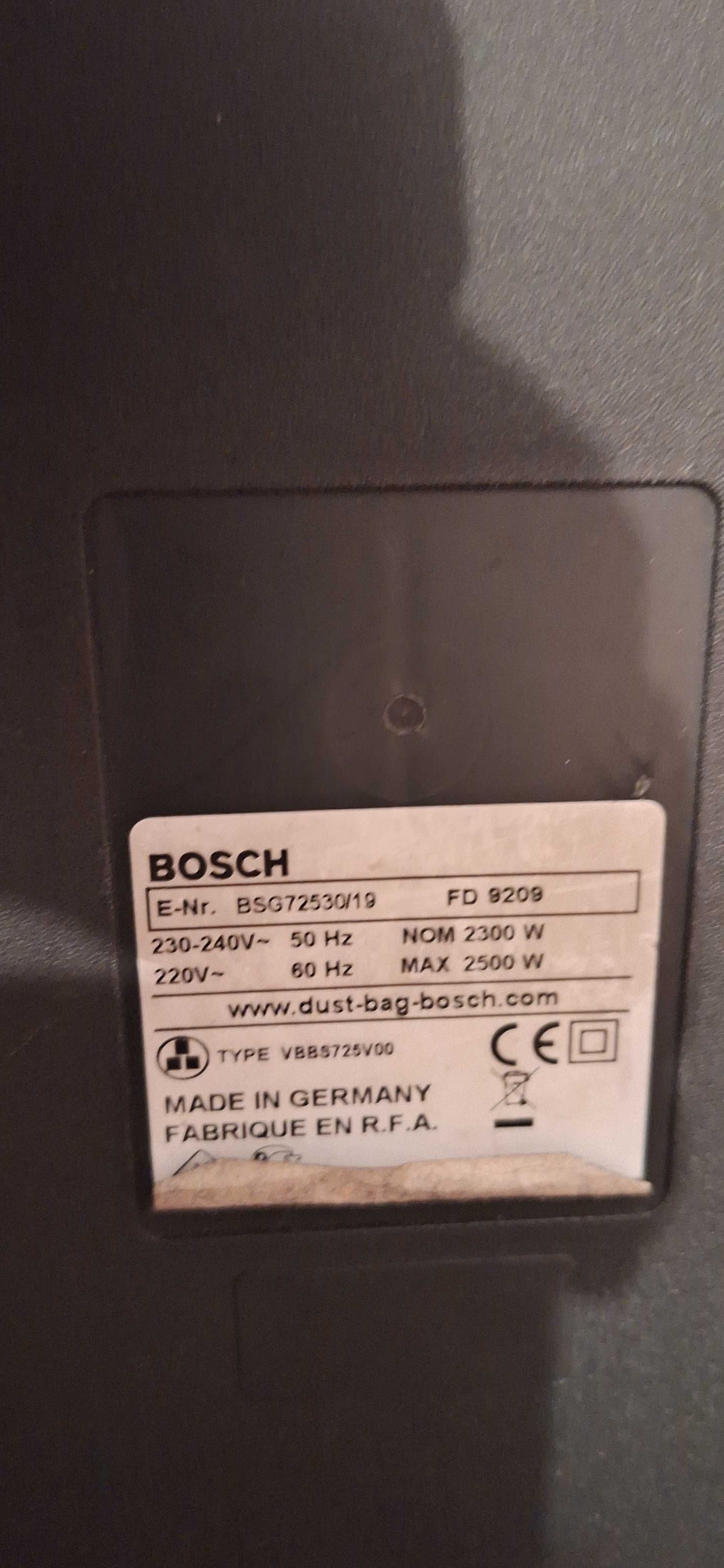 Odkurzacz Bosch cichy