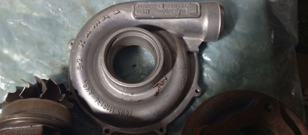 Турбина КамАЗ левая