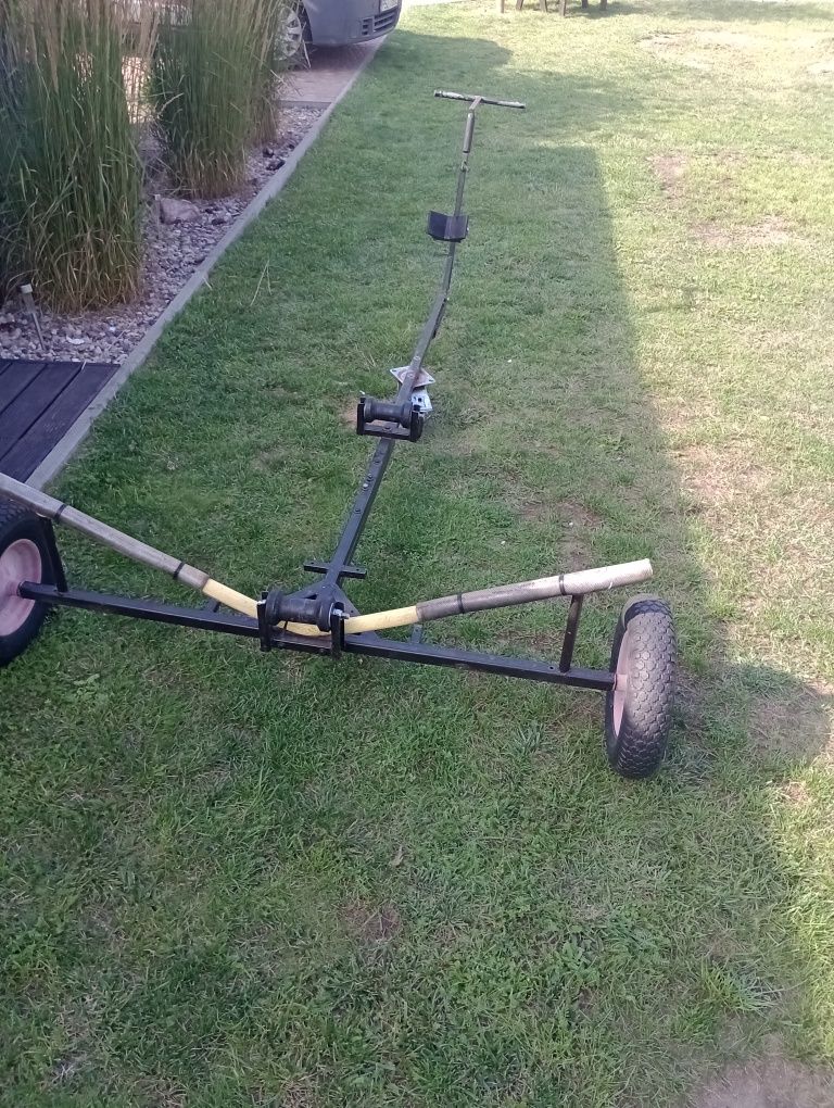 Wózek slipowy transportowy do łódki