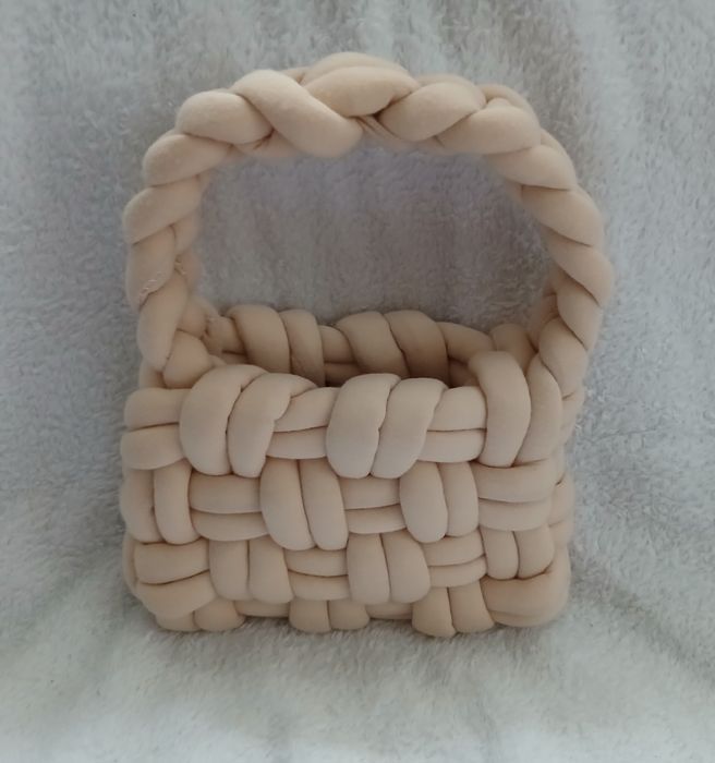 Сумка з товстої пряжі