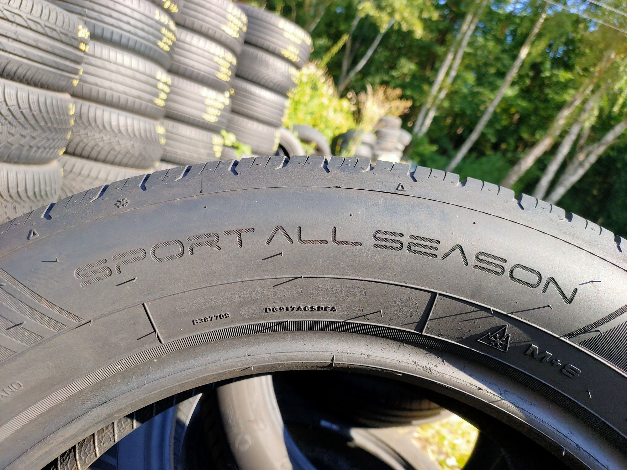 2x215/60R17 96H Dunlop SportAllSeason 2020r 6.2mm GWARANCJA ADIGO