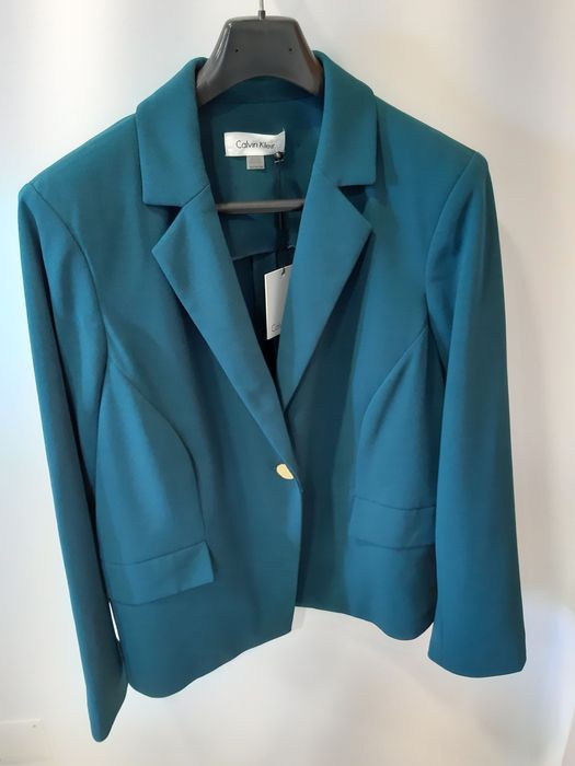 Casaco / blazer Calvin Klein (CK), meia estação, novo