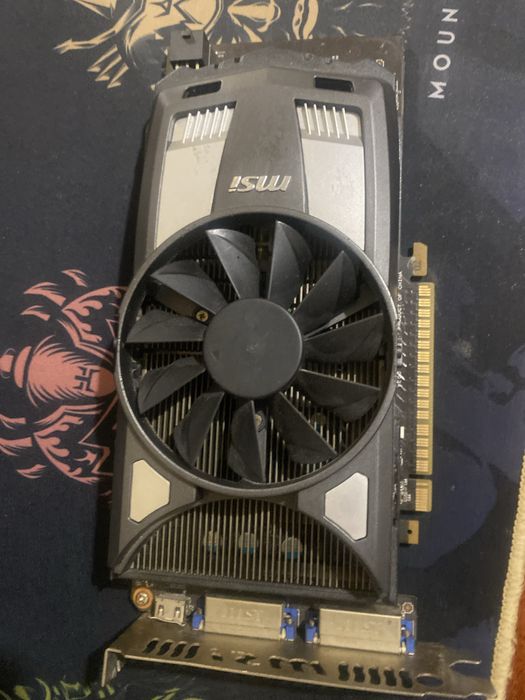 Видео карта nvidia 650 MSI б/у