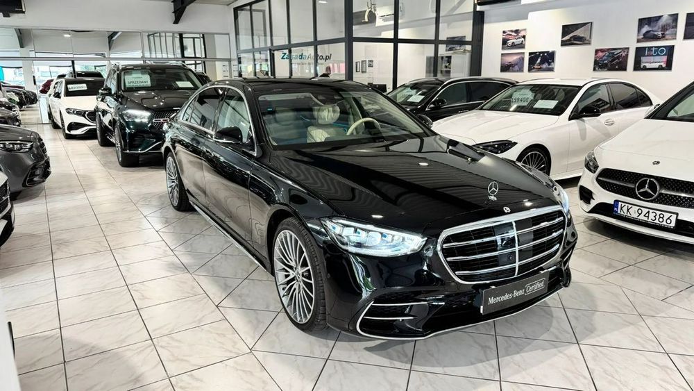 Mercedes-Benz Klasa S S450d L AMG Bogata Wersja Gwarancja Salon PL FV23% Dealer Zasada
