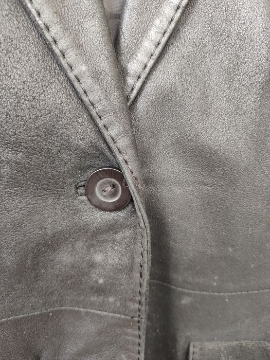 Blazer preto mulher em pele S