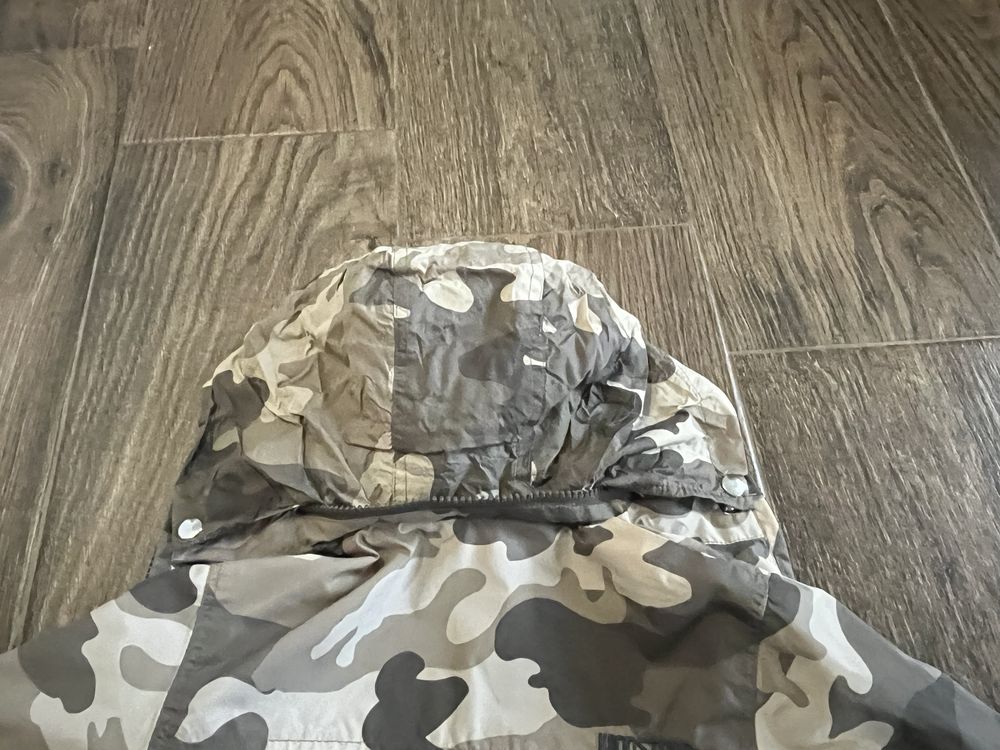 Kurtka dziecięca rozmiar 92, 100% nylon, khaki