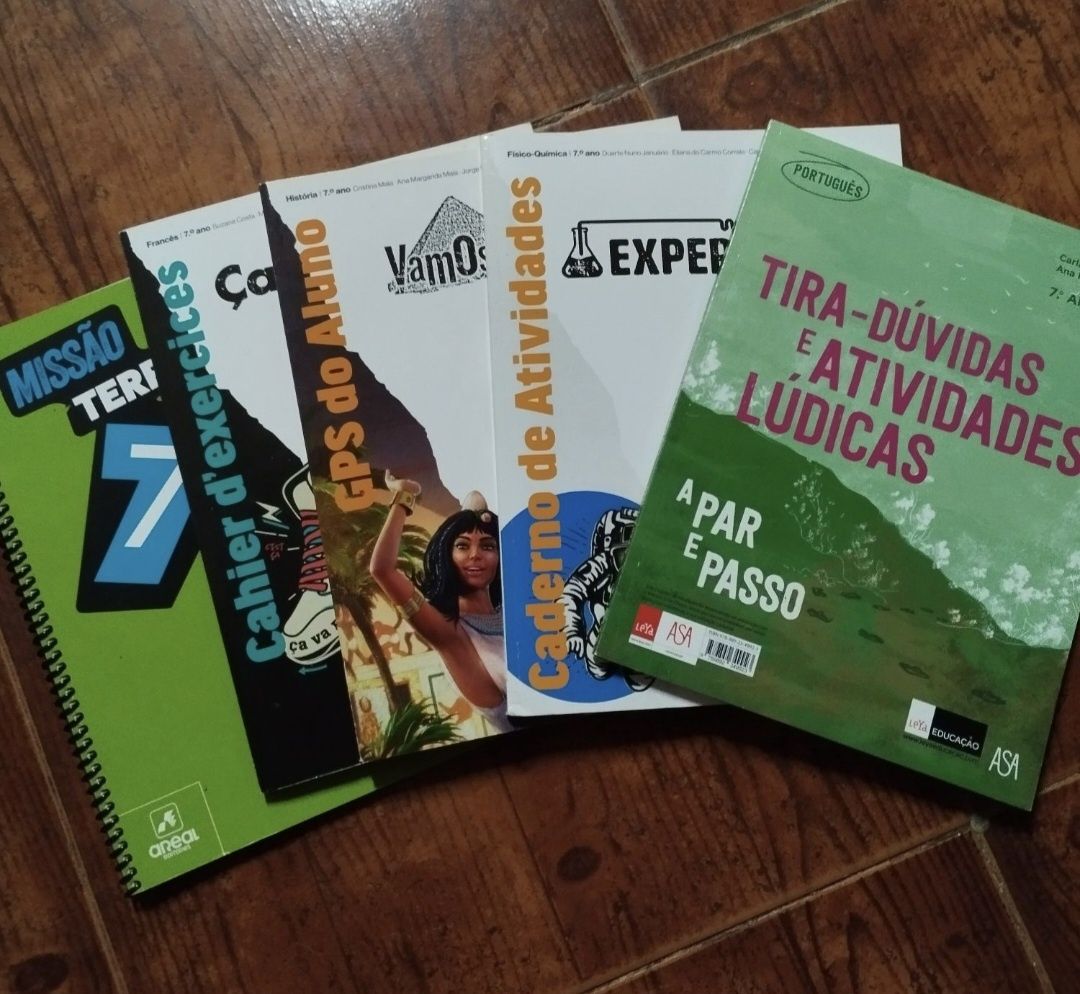 Livros de atividades 7 ano