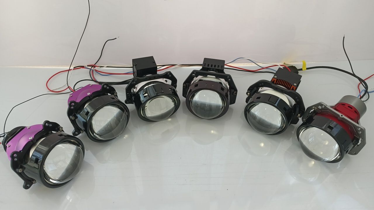 2шт. Бі лед bi led лінзи лед 2,5" і  3" Hella 3R