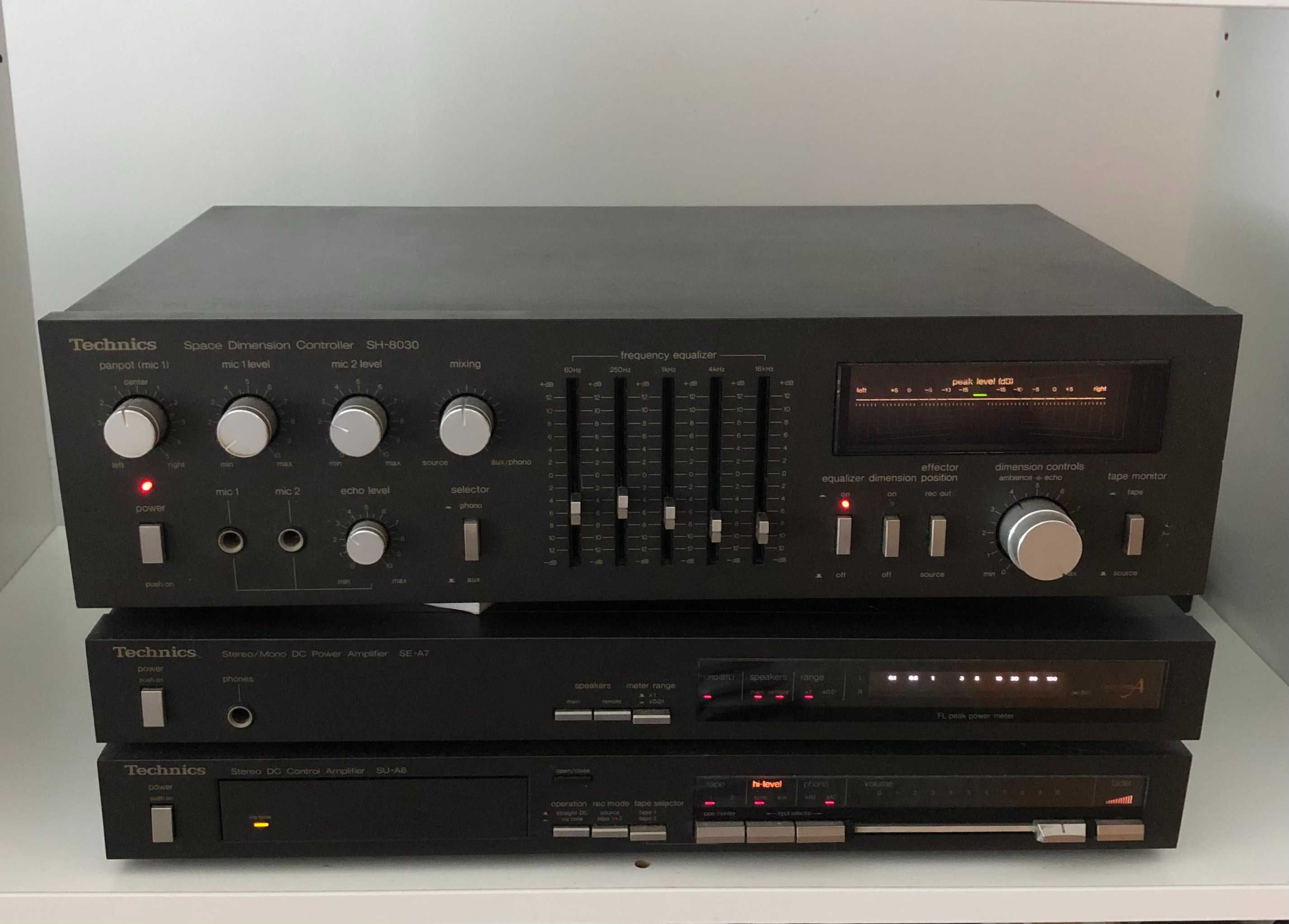 Technics sistema de som vintage