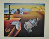 Pintura sobre tela, Surrealista , Persistencia da Memoria