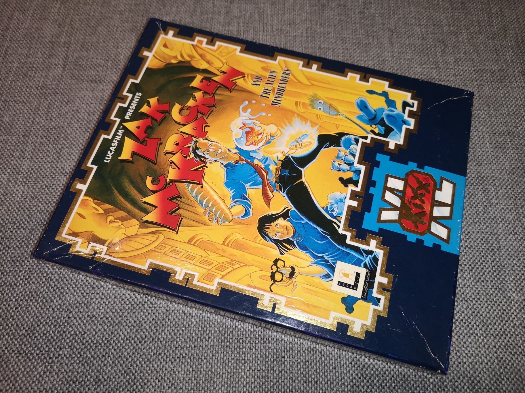 Zak Mc Kracken AMIGA gra BIG BOX Retro (1992) Biały Kruk
