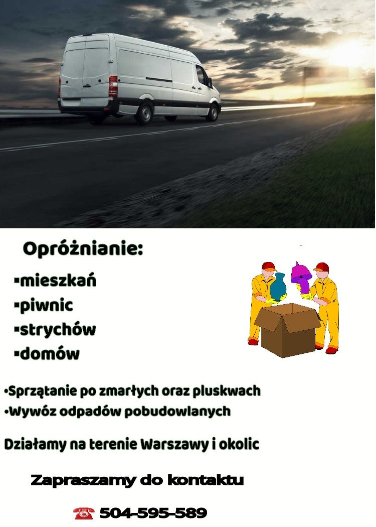 Opróżnianie/sprzątanie mieszkań po pluskwach zmarłych