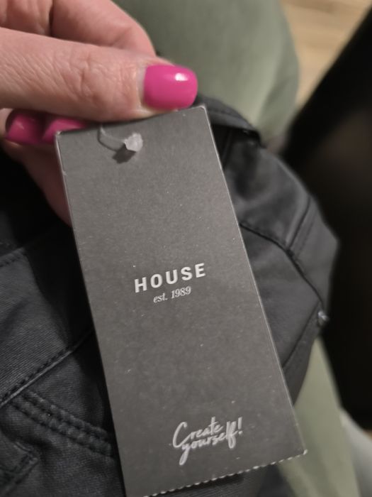 Spodnie woskowane damskie House_ XL