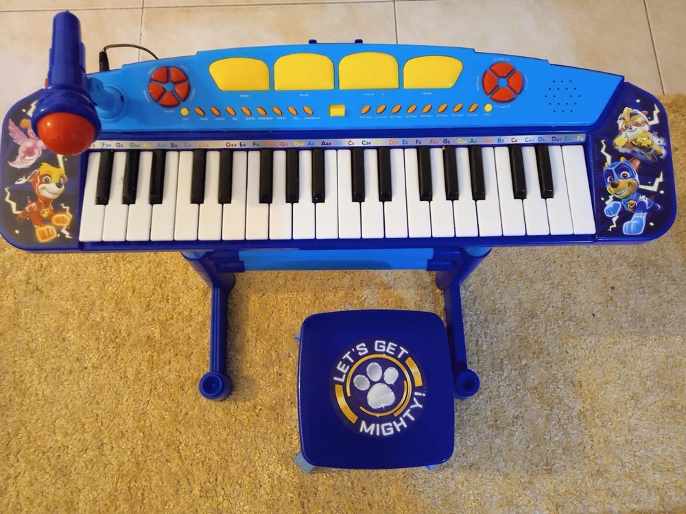 Piano Infantil Patrulha Pata