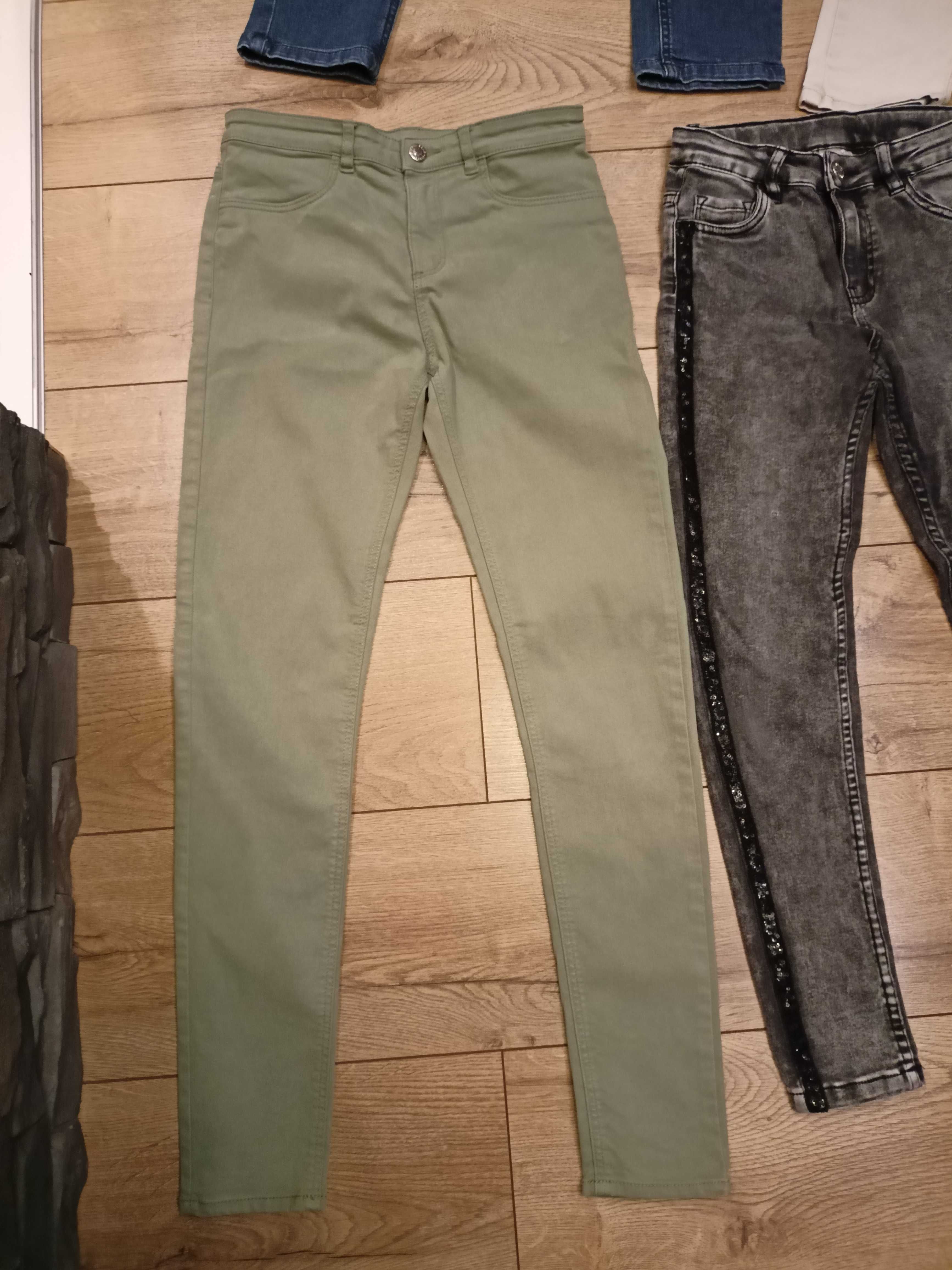 Spodnie rurki 5 par rozmiar 146-158