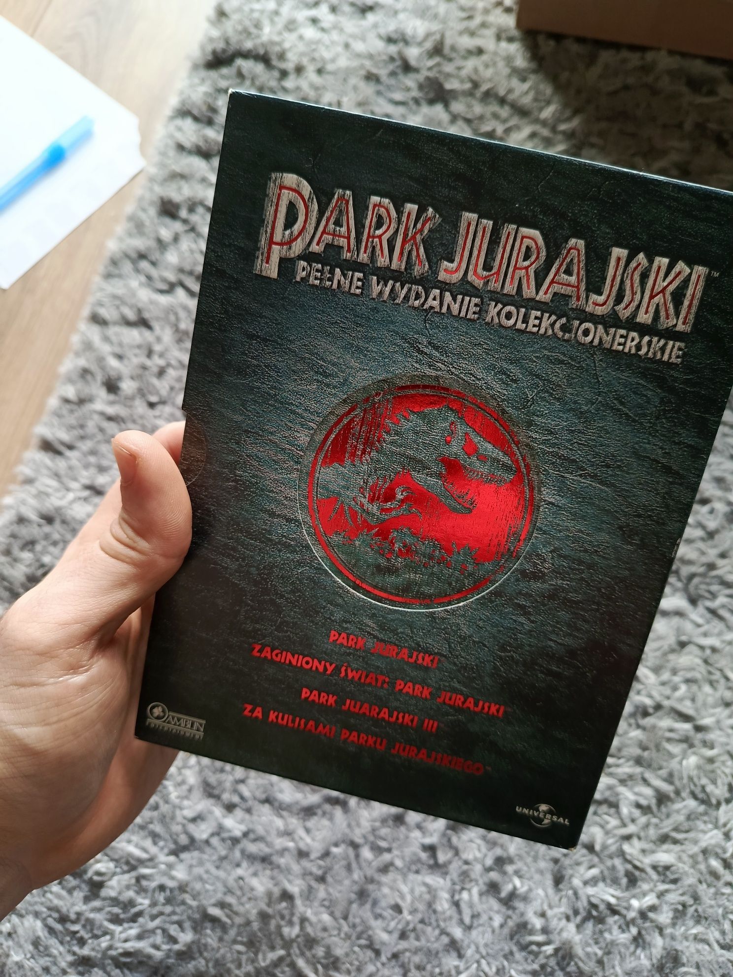 Park Jurajski pełne wydanie kolekcjonerskie dvd
