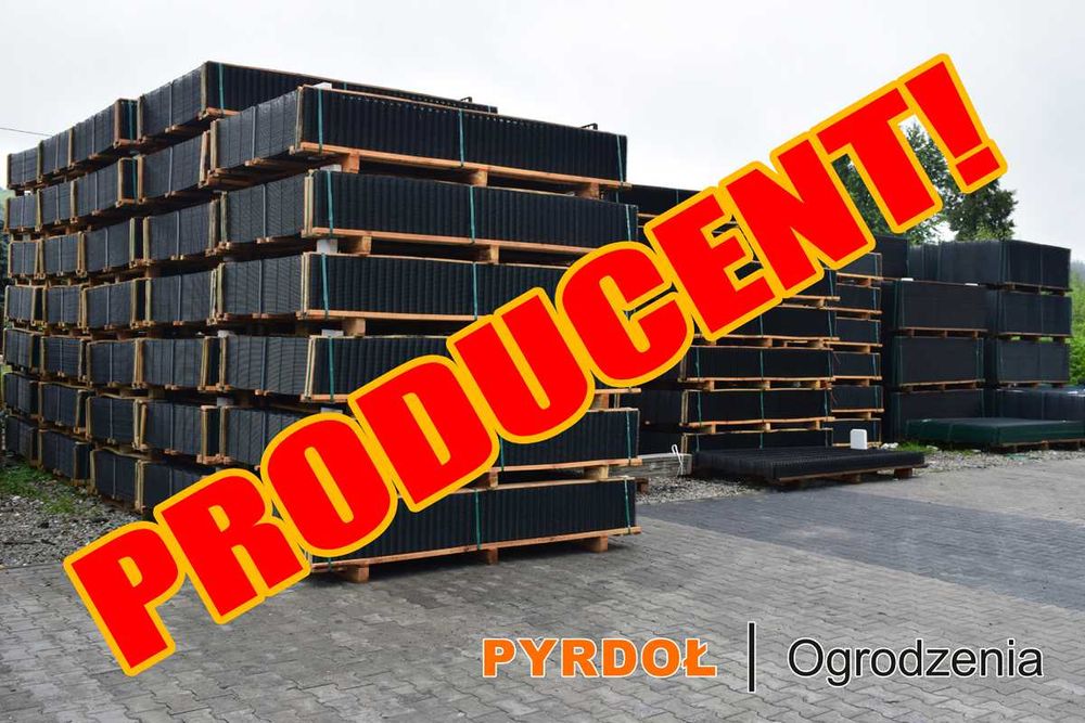 Kompletne ogrodzenie panelowe 153cm Fi5 - 59 zł/mb