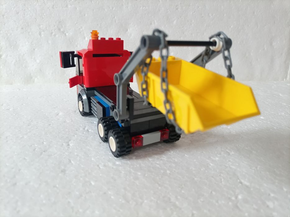 Klocki LEGO ciężarówka kontener śmieciarka