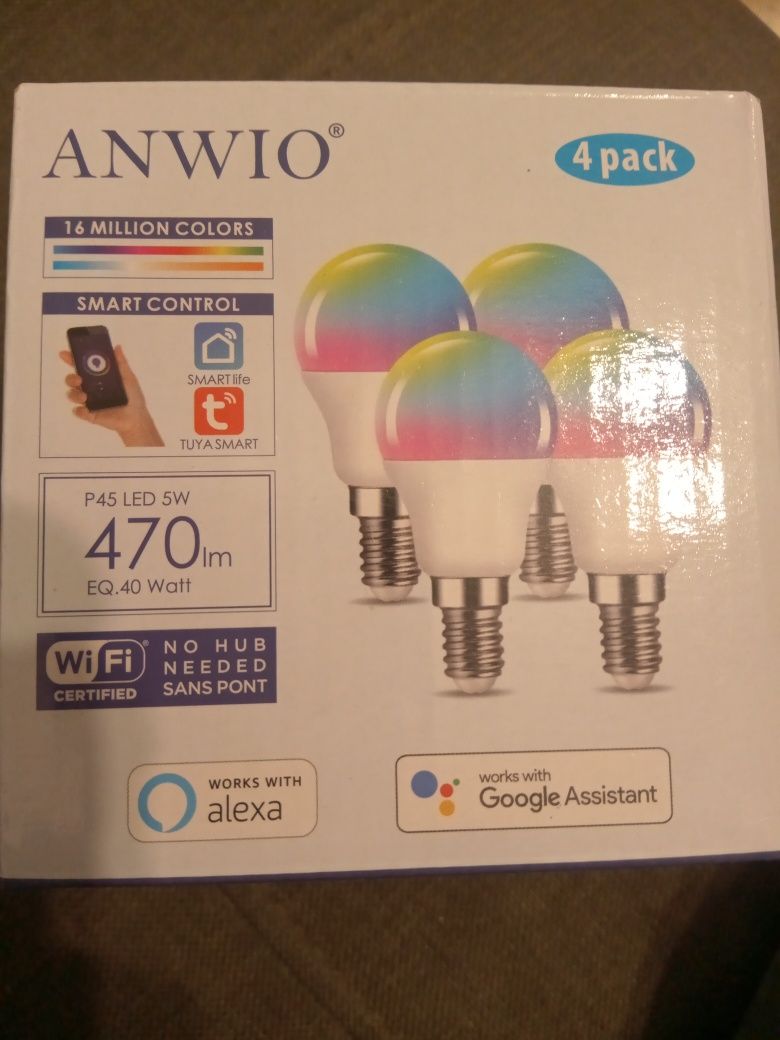 Żarówki Anwio Smart Control