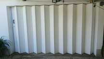 Porta garagem fole