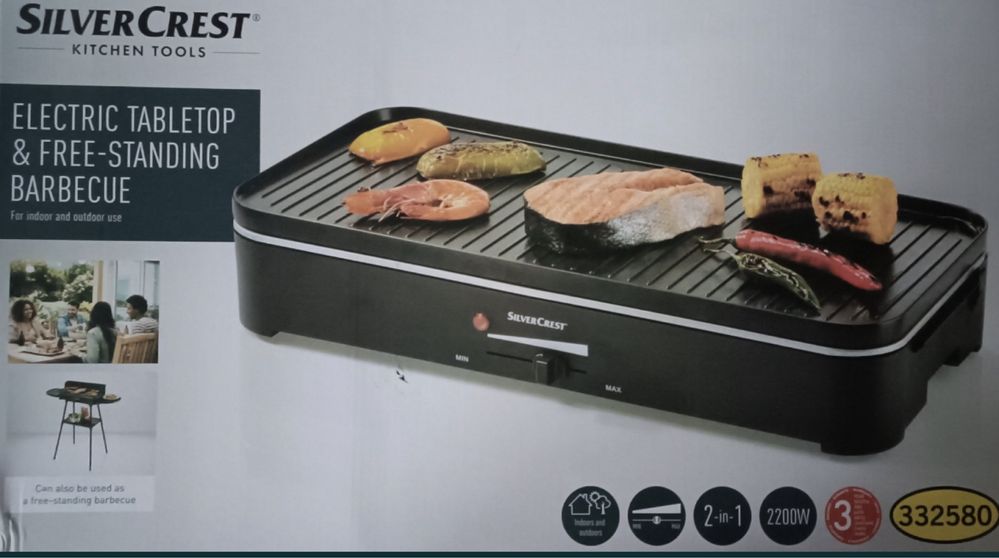 Grill elektryczny Silvercrest