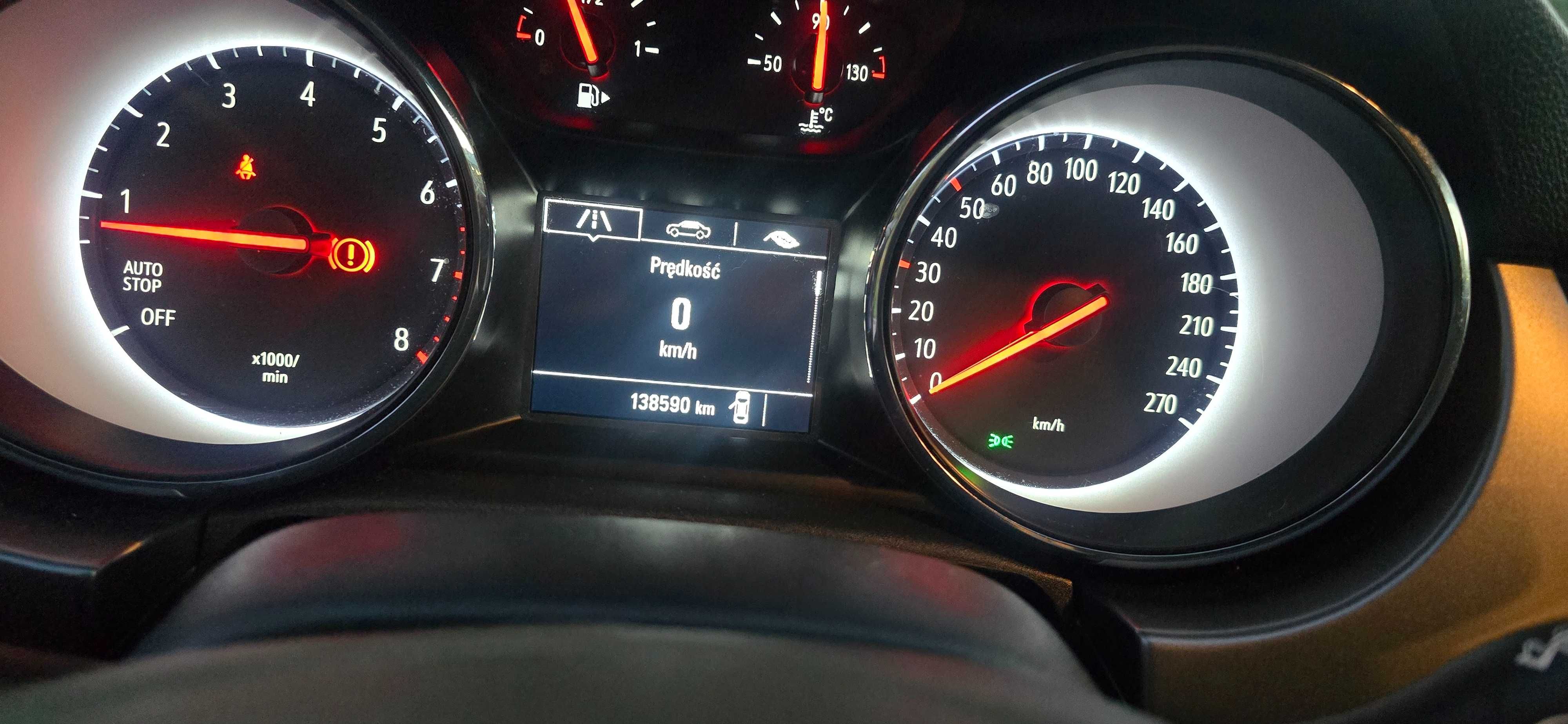 Opel Astra 2019r- 1.4 Turbo benzyna