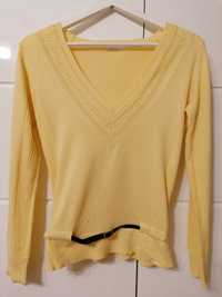 Sweter sweterek Reserved rozmiar M żółty