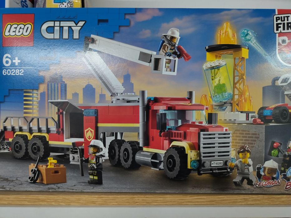 Lego city 60282 NOVO - Unidade de Controlo incêndio