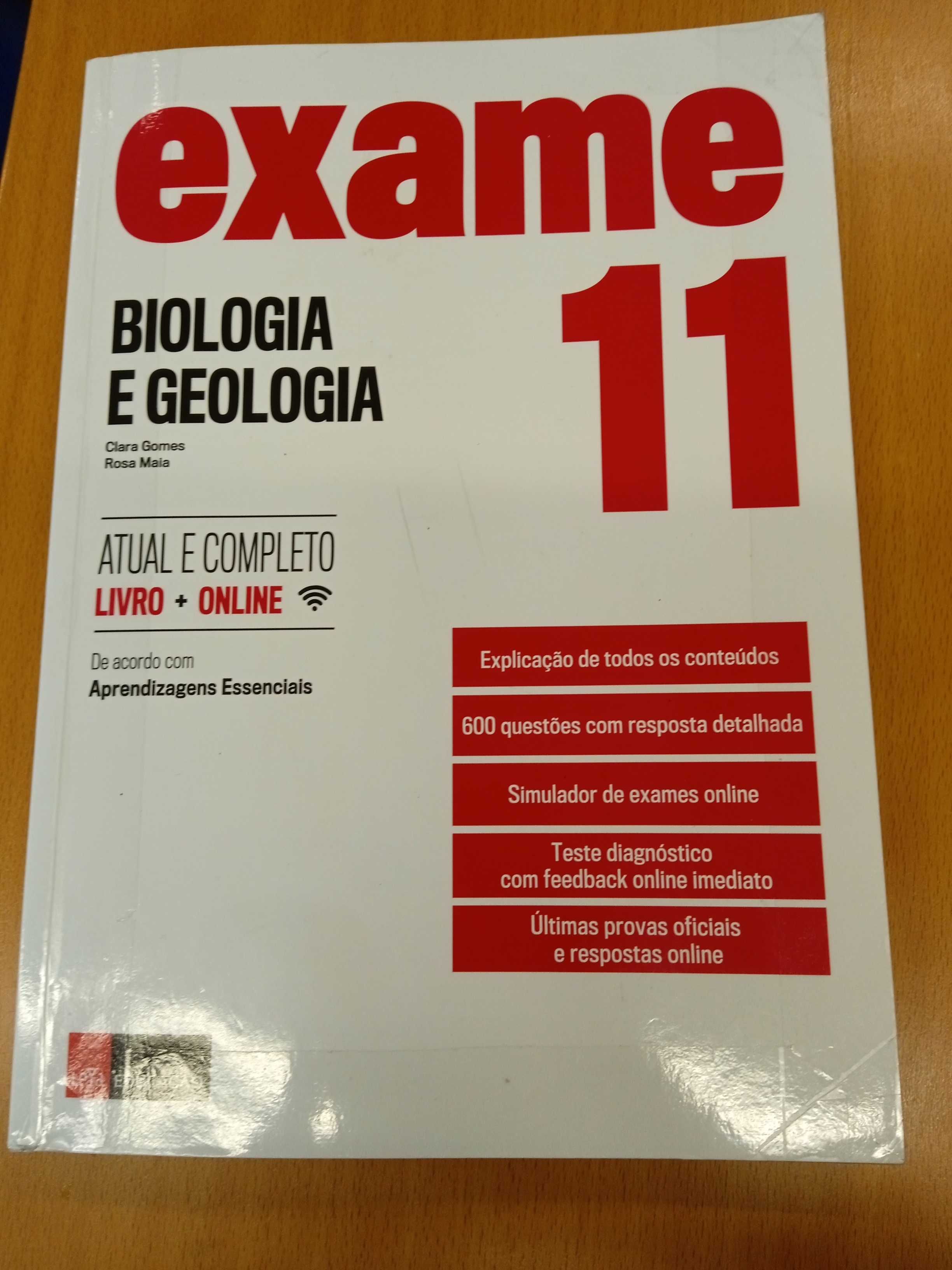 Livro para preparar os exames nacionais biologia e geologia