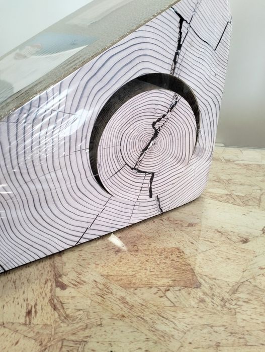 Arranhador para gatos em cartão com brinquedo - NOVO