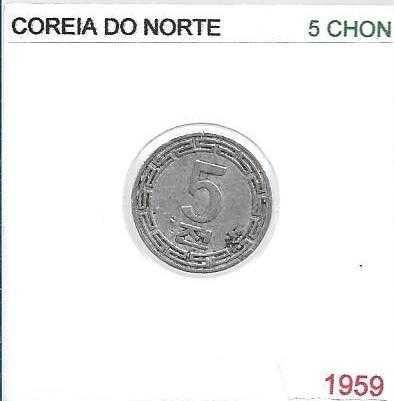 Coreia do Norte - - - - - Moedas